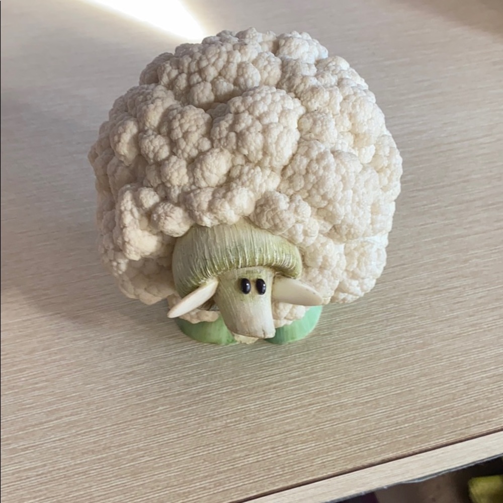 Cauliflower coin bank